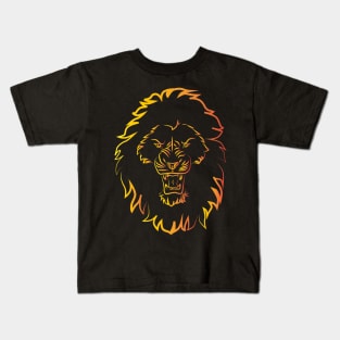 Growling Majesty Kids T-Shirt